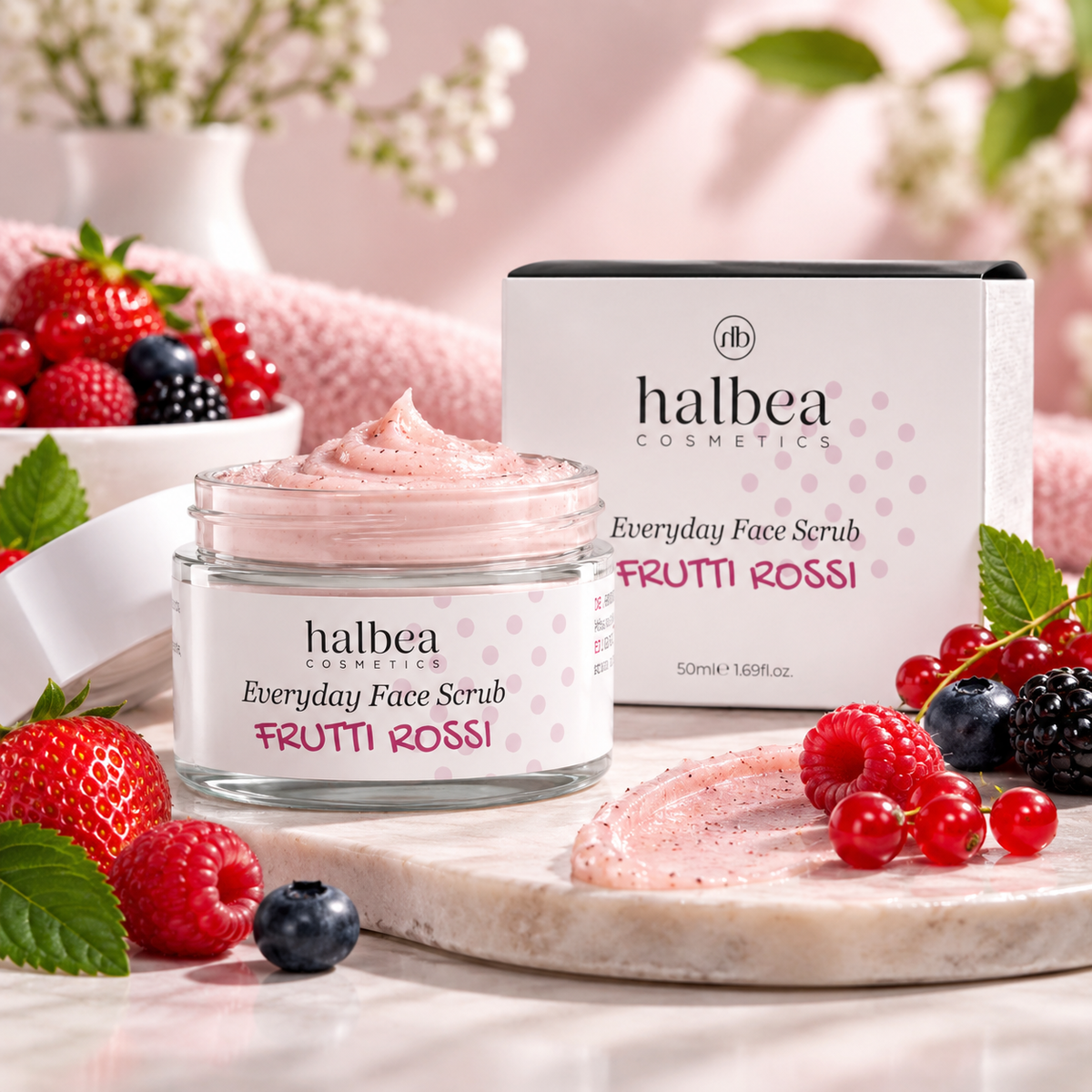🍓✨ Gesichtspeeling Rote Früchte – 50 ml ✨🍓