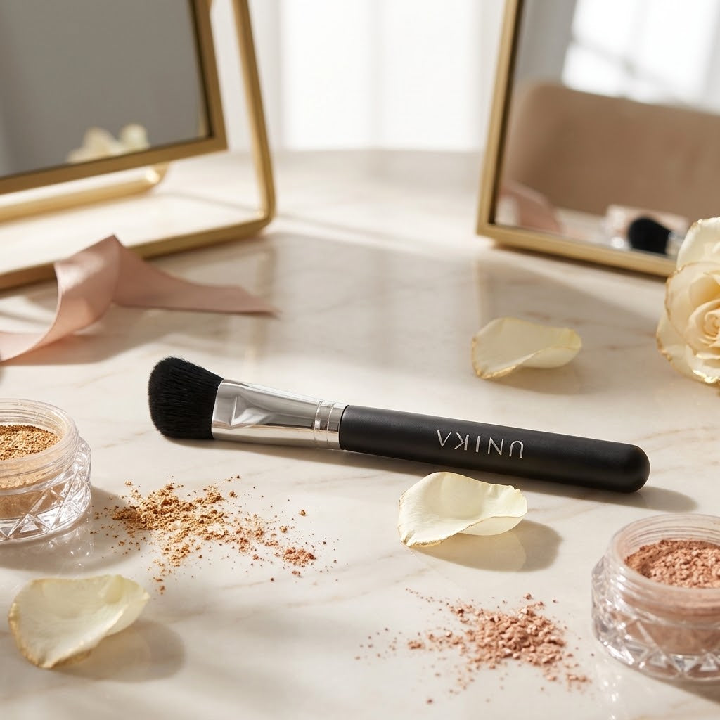 🌸✨ UNIKA WINKELROUGE-PINSEL – FÜR PERFEKT BETONTE WANGEN & KONTUREN ✨🌸