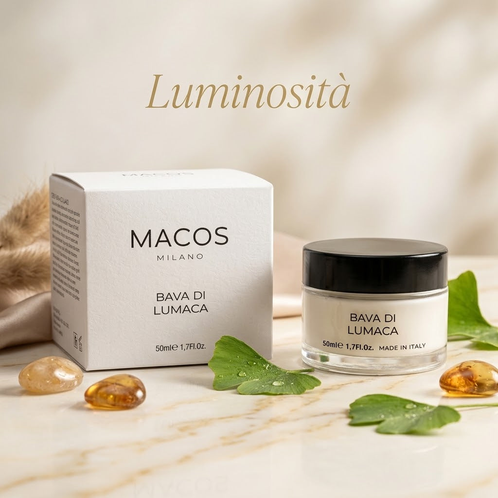 ✨ MACOS MILANO✨ 🐌 Intensiv regenerierende Anti-Falten Gesichtscreme mit Schneckenschleim (50 ml) 🐌
