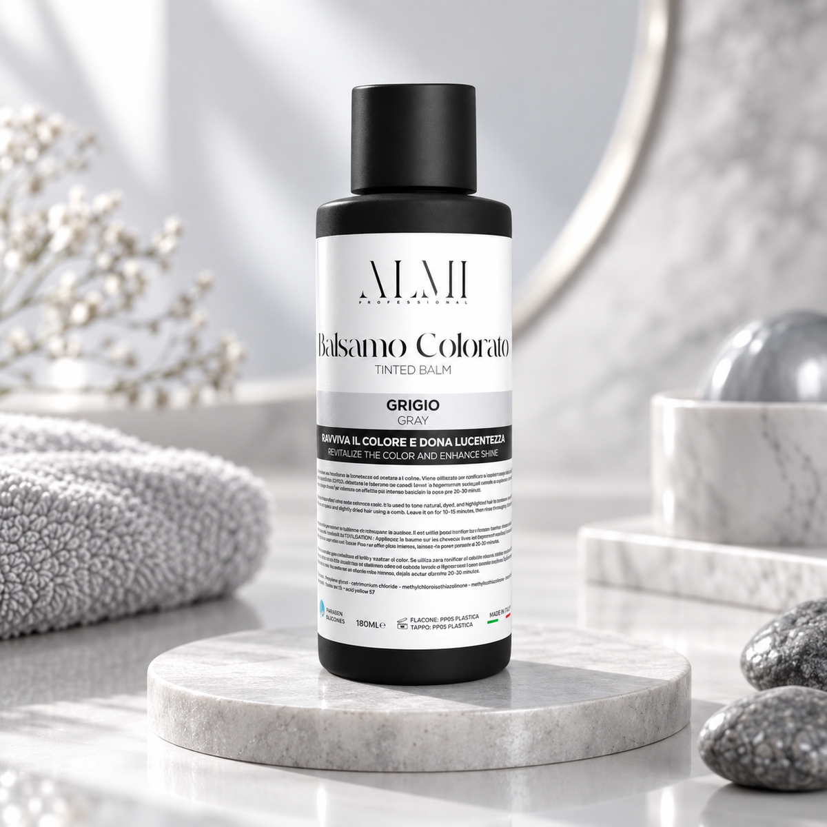 🩶✨ Farbiger Balsam Grau – 180 ml ✨🩶