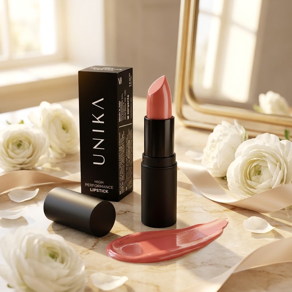 💄✨ UNIKA GLÄNZENDER LIPPENSTIFT „CORAL BLOOM“ – 4,5 G ✨💄