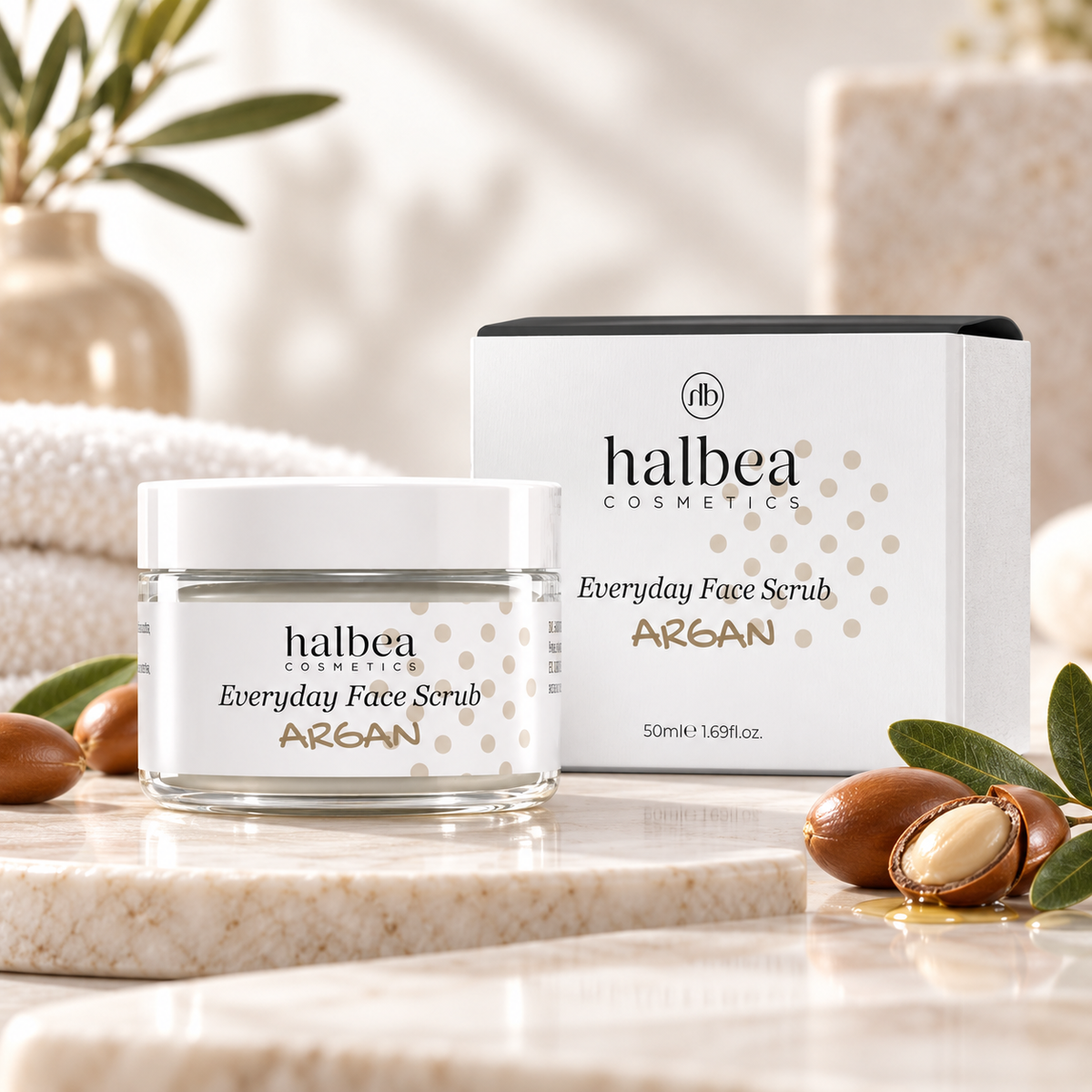 ✨🌿 Gesichtspeeling Argan – 50 ml 🌿✨