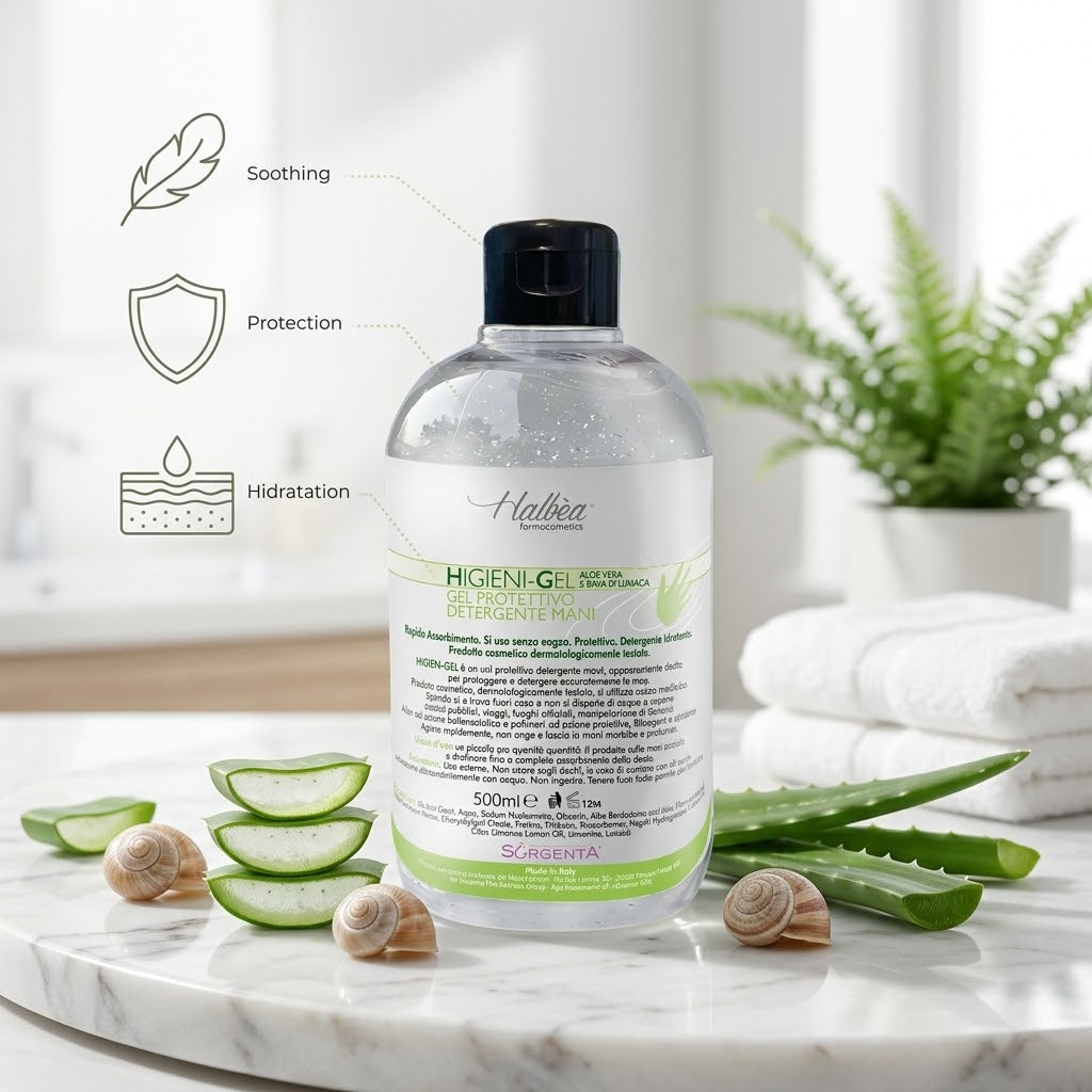 🌿 Higieni Gel – Schützendes Handreinigungsgel (500 ml) ✨