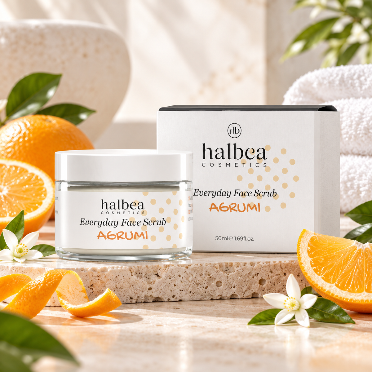 🍊✨ Gesichtspeeling Zitrusfrüchte – 50 ml ✨🍋