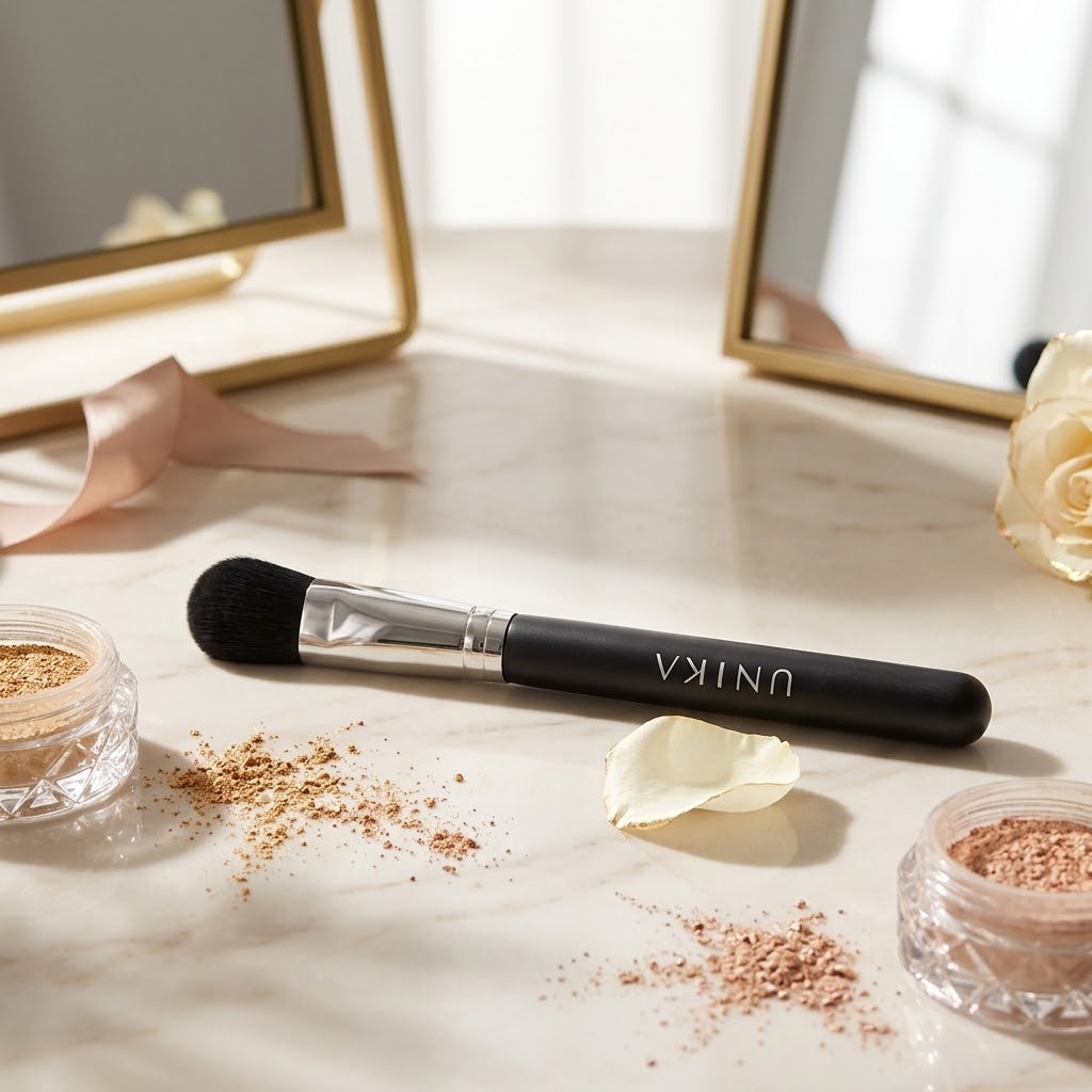 💄✨ UNIKA FOUNDATION PINSEL – FÜR EIN GLEICHMÄSSIGES & NATÜRLICHES FINISH ✨💄
