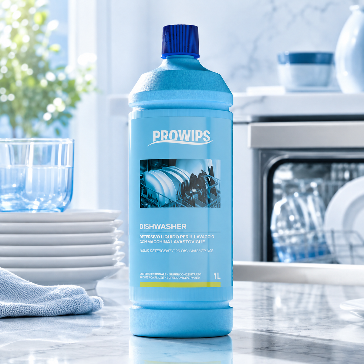 🍽️✨ ProWips Dishwasher – Hochkonzentriertes Geschirrspülmittel mit Glanz – 1 kg ✨🫧