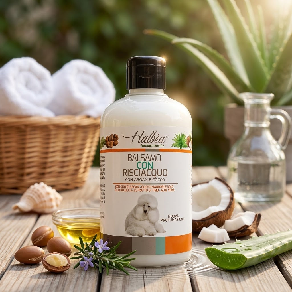 🐶✨ AUSSPÜLBARER CONDITIONER MIT ARGANÖL – 500 ML ✨🐶