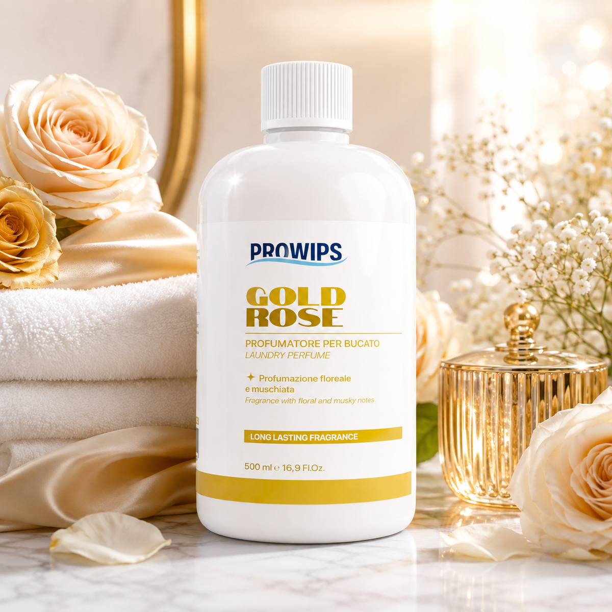 🌹✨ Gold Rose – Wäscheparfüm – 500 ml ✨🌹