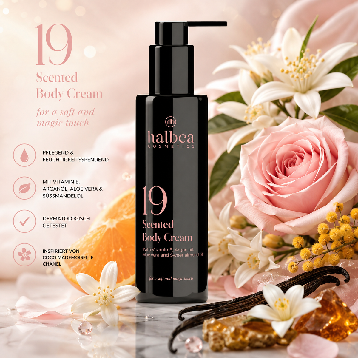 🌸✨ 14 – Duftende Körpercreme – 150 ml ✨🌸 💛 Inspiriert von J’adore – Dior 💛