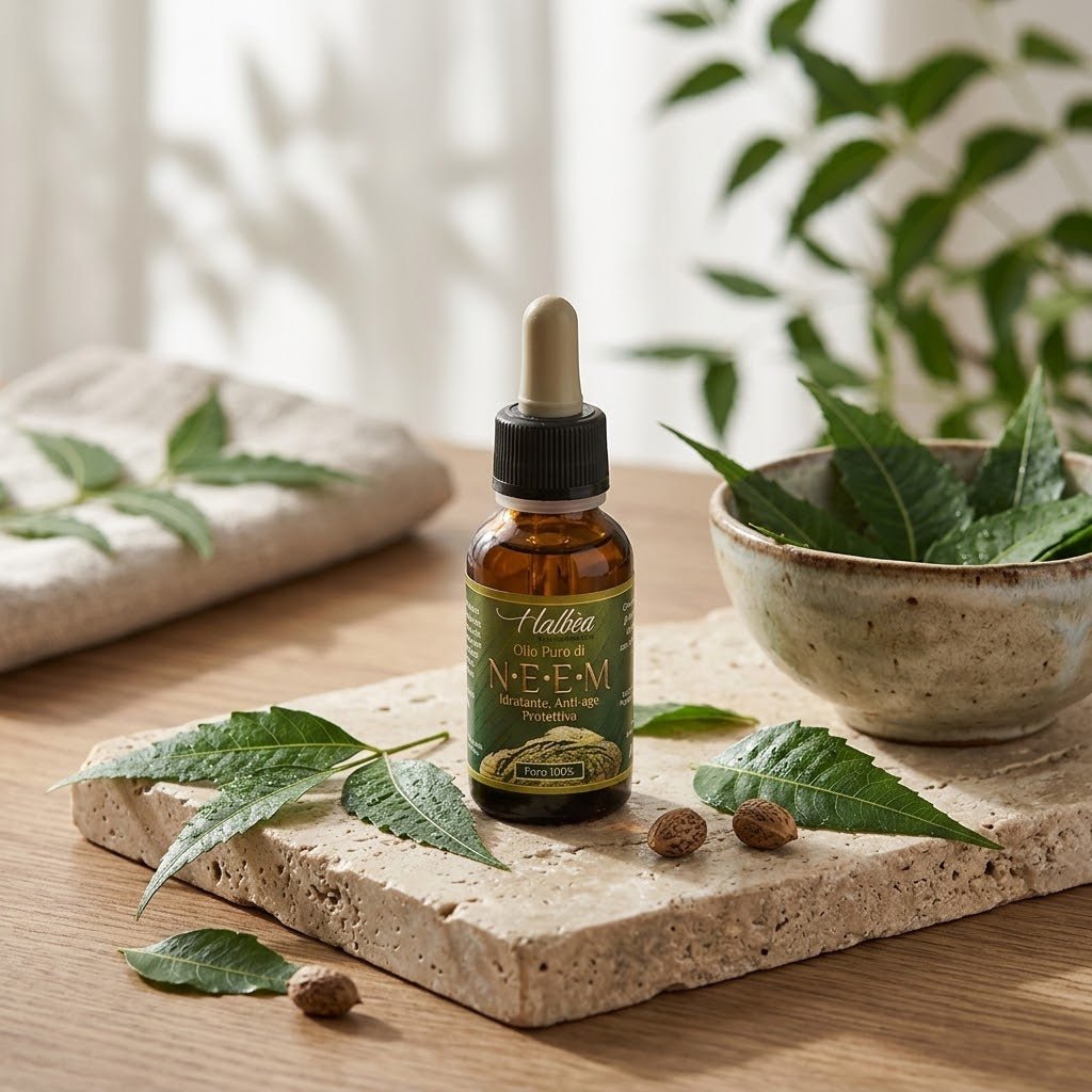 🌿 Halbèa Olio Puro di Neem – Reines Bio-Neemöl (10 ml) ✨