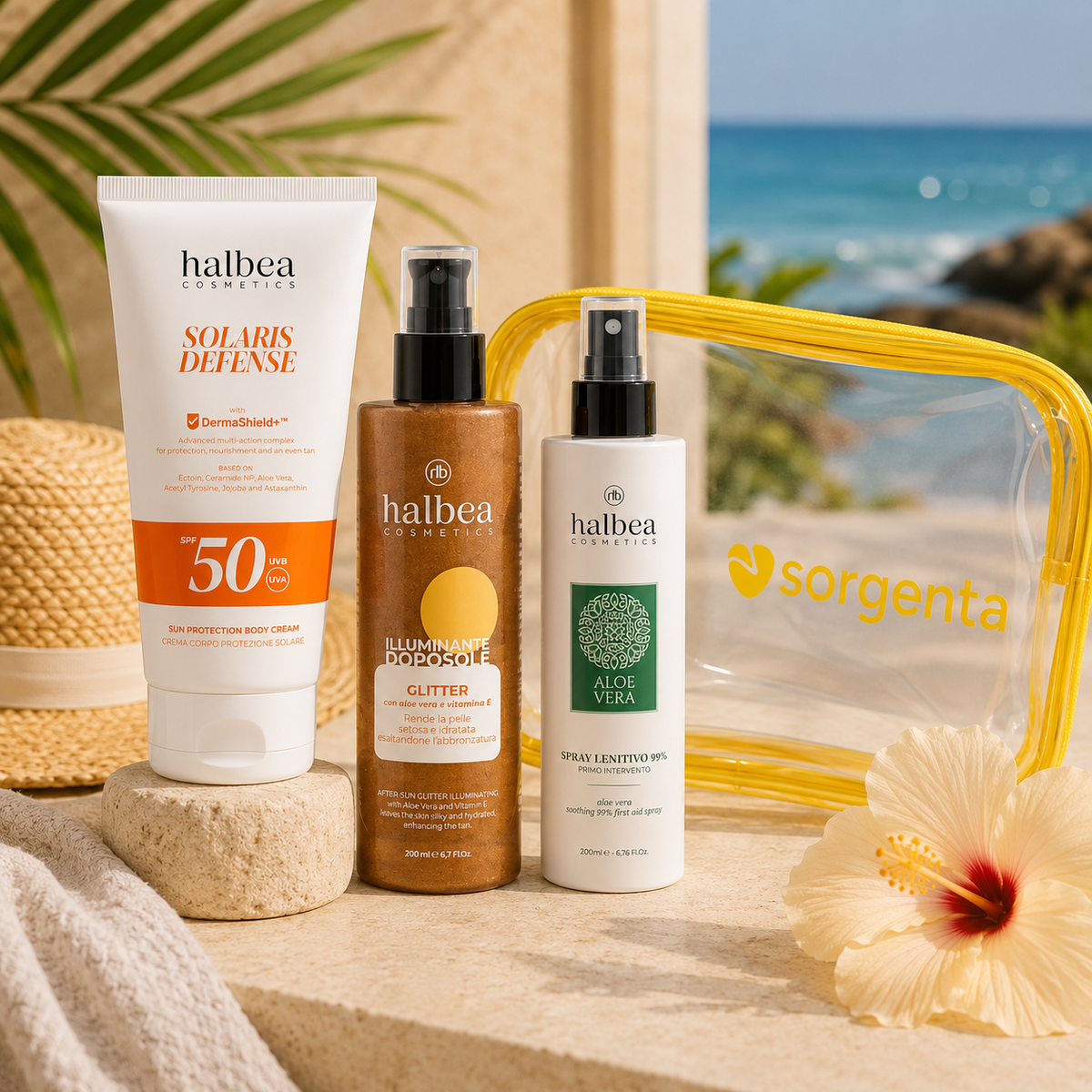 ☀️👨👩👧👦 Solaris Bundle „Familienpflege“ – Rundum geschützt durch den Sommer 🌴💛