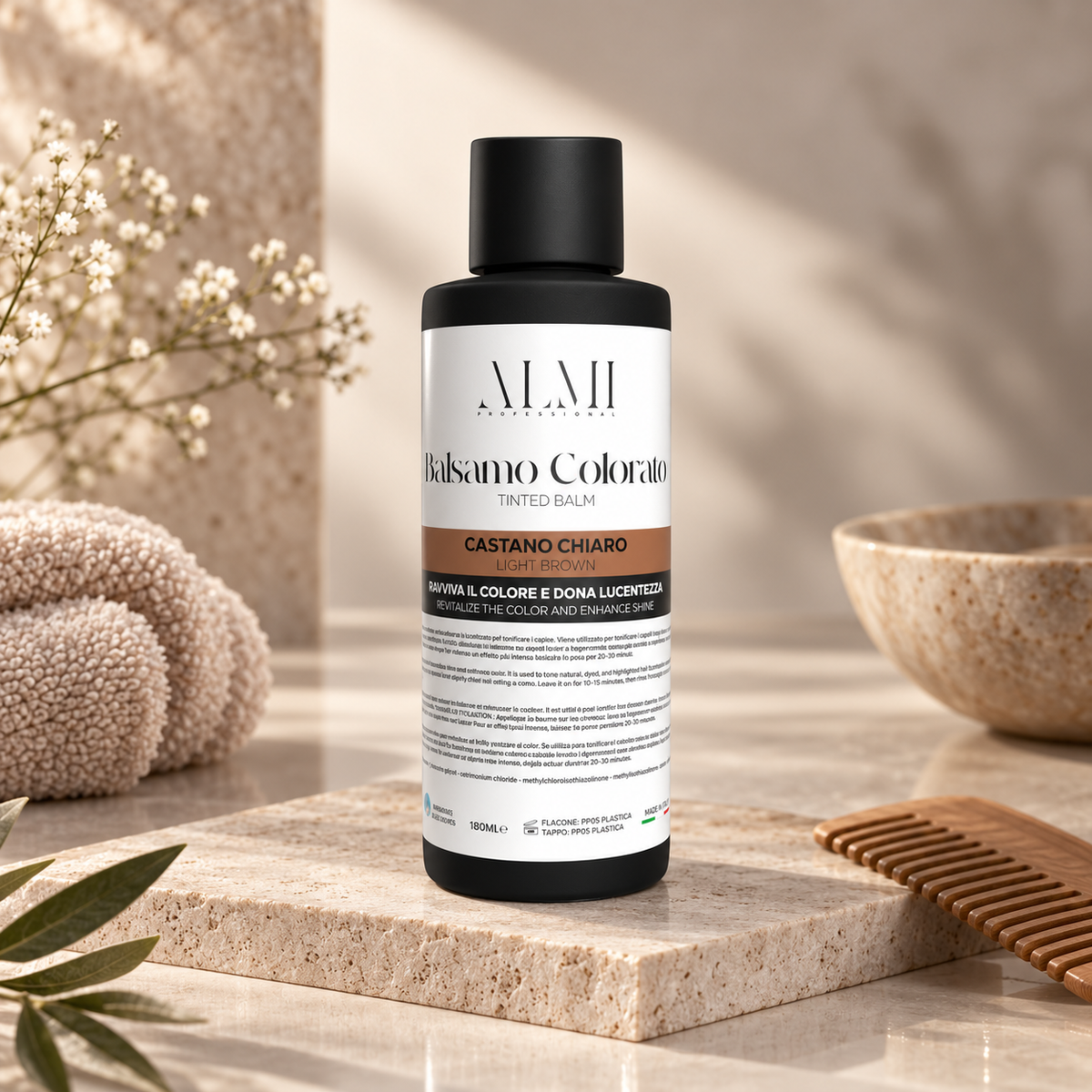 🤎✨ Getönter Balsam Hellbraun – 180 ml ✨🤎