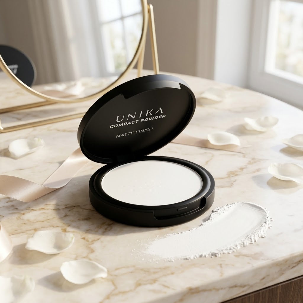 🤍✨ UNIKA MATTIERENDES KOMPAKTPUDER – WHITE ✨🤍