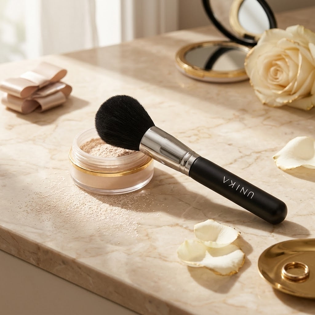 💄✨ UNIKA PUDERPINSEL – FÜR EIN NATÜRLICHES & GLEICHMÄSSIGES FINISH ✨💄