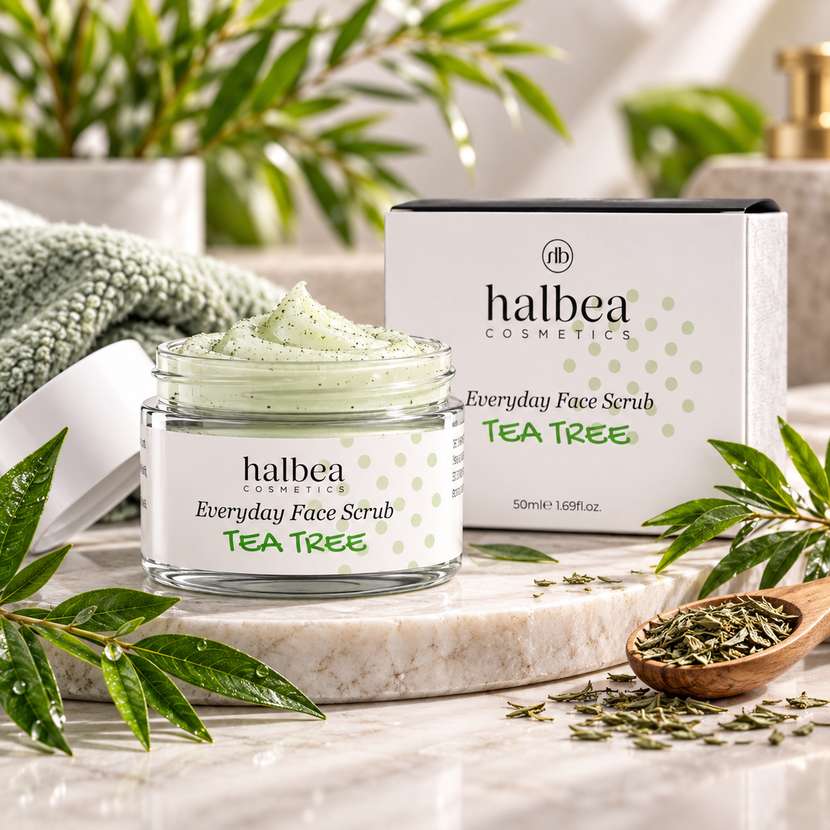 ✨🌿 Gesichtspeeling Tea Tree – 50 ml 🌿✨