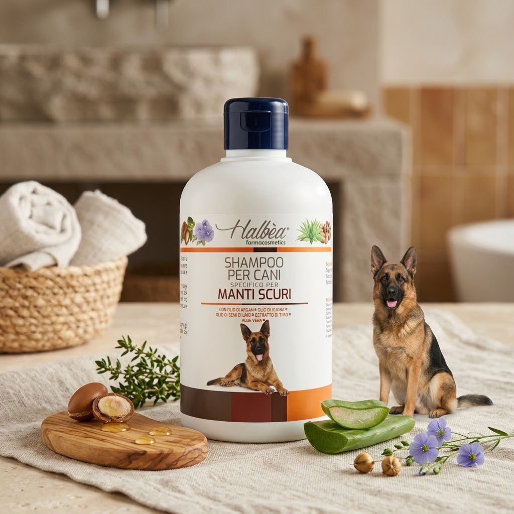 🐶🖤 HUNDESHAMPOO SPEZIELL FÜR DUNKLES FELL – 500 ML 🖤🐶