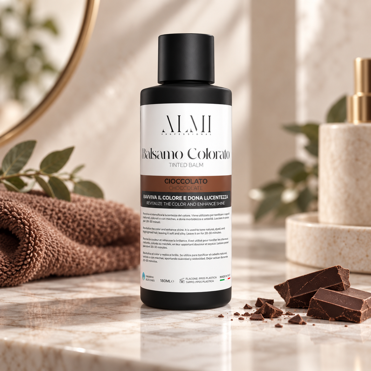 🍫✨ Getönte Spülung Schokolade – 180 ml ✨🍫