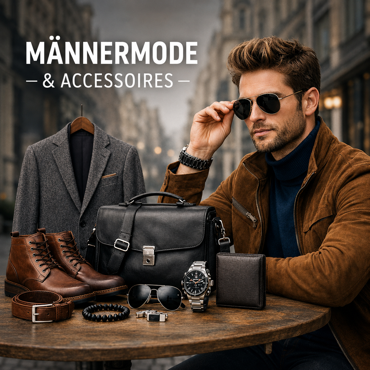 👔 Stilvoll. Modern. Maskulin. – Männermode & Accessoires Kollektion
