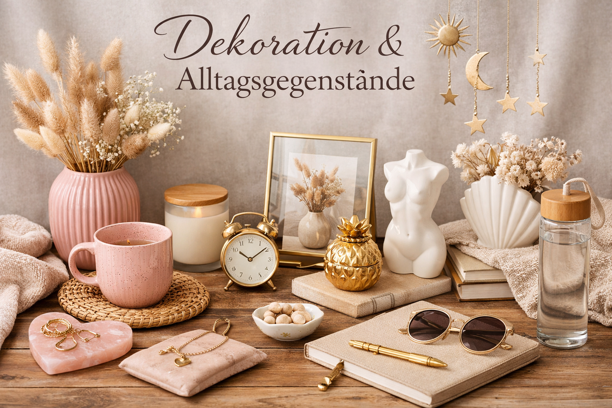 ✨ Dekoration & Alltagsgegenstände – Stilvolle Details für jeden Tag ✨