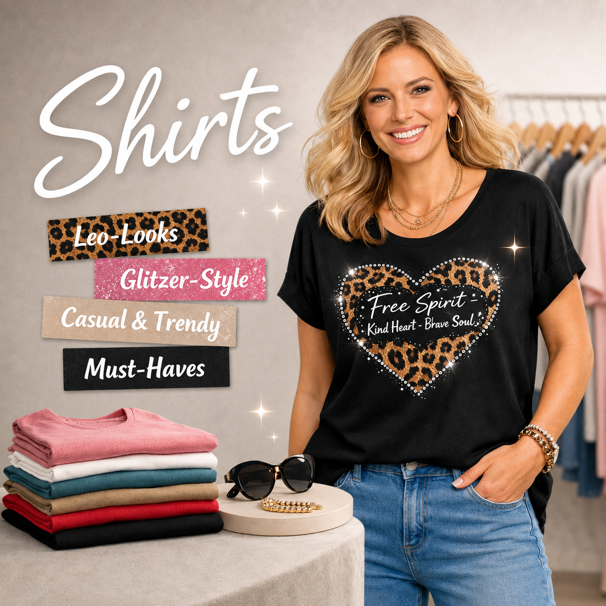 👕✨ Shirts für jeden Style – lässig, feminin & absolut im Trend! ✨👕