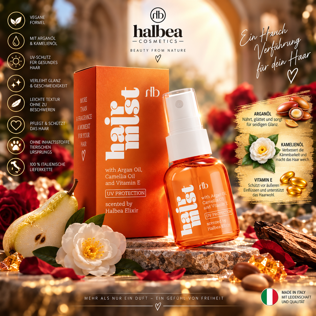 💛✨ Fearless Gold 27 – Haarparfum 50 ml ✨💛 🔥 Inspiriert von One Million – Paco Rabanne