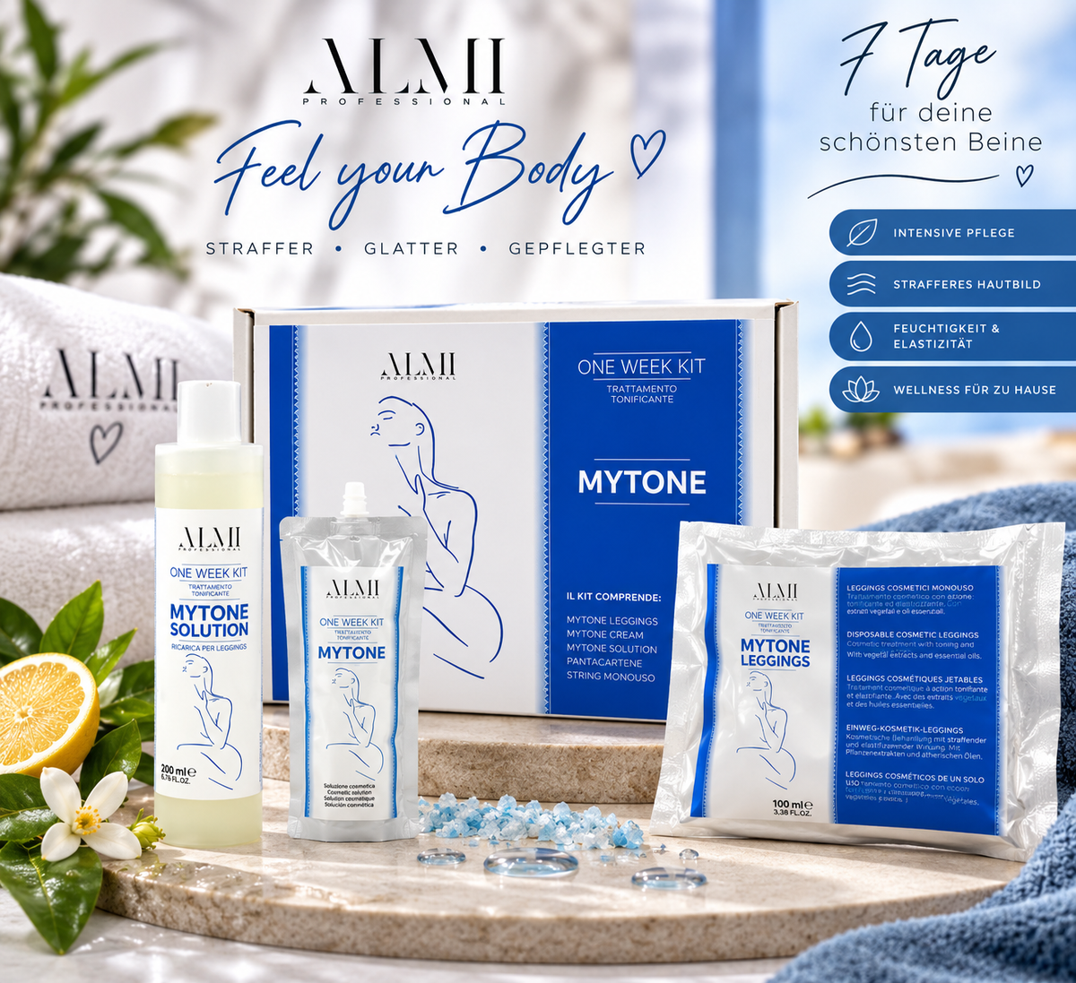 ✨💖 Kit „My Tone“ 7 Tage – Straffende Intensivpflege 💖✨