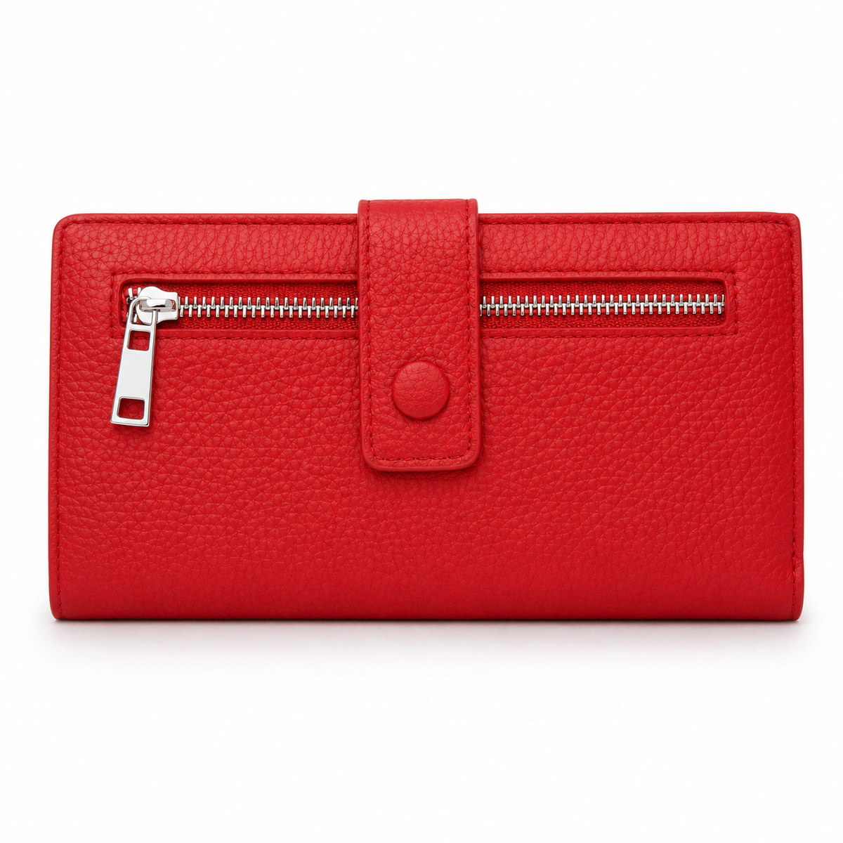 🖤 Stilvolles Damen-Portemonnaie 19,5 × 10 × 3 cm ✨ Soft & Weich | Viele Kartenfächer | Mit Handschlaufe 👛