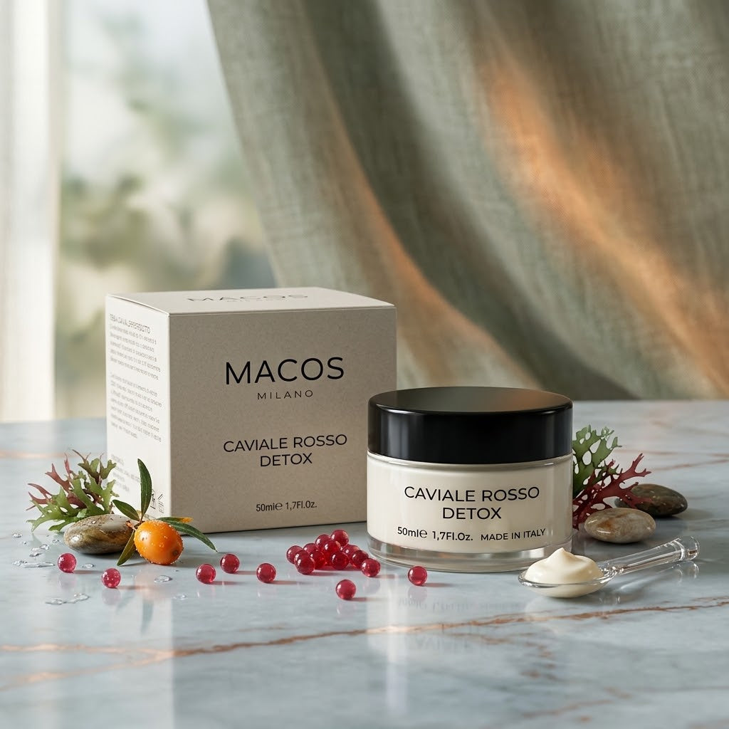 ✨ Rote Kaviar Detox Gesichtscreme – MACOS Linie (50 ml) ✨