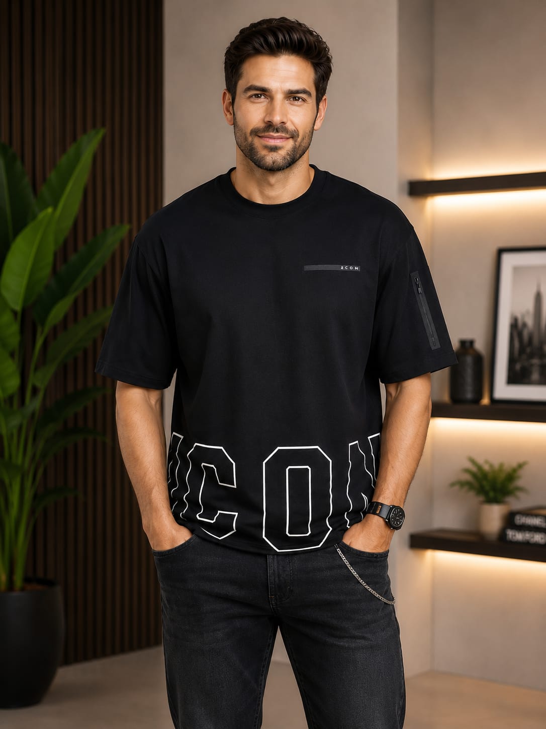 🖤🤍 ICON T-Shirt – urbaner Style trifft auf maximalen Komfort 🤍🖤