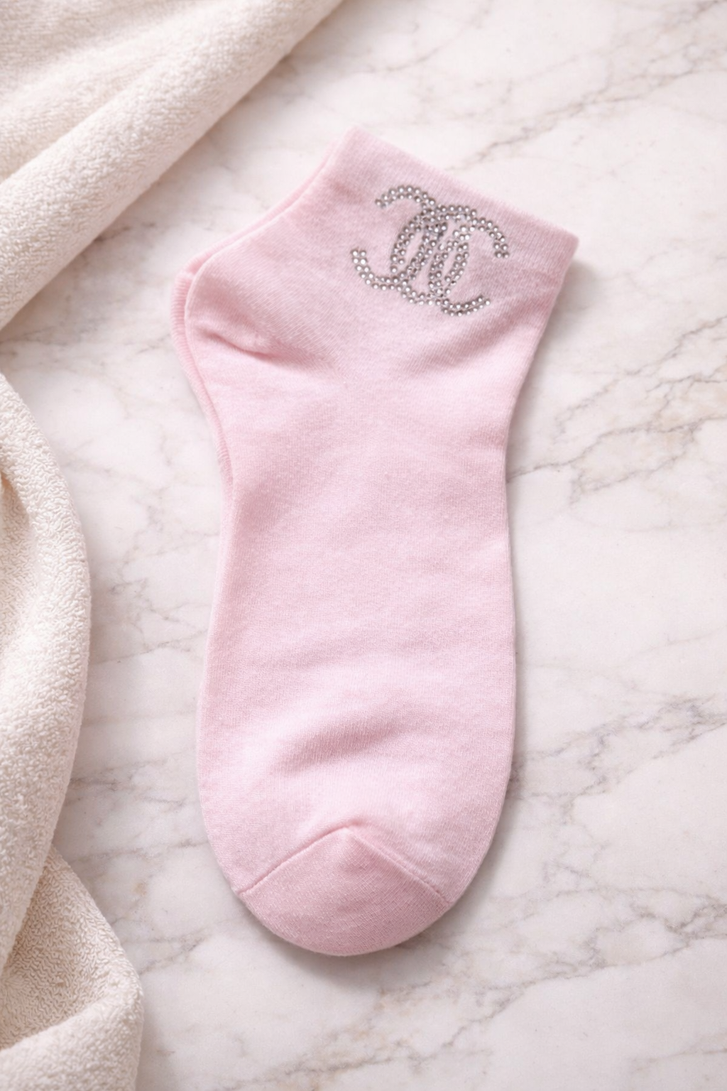 🧦✨ Damen Sneaker Socken – Strass Logo | Größe 38–41 | Mehrere Farben ✨🧦