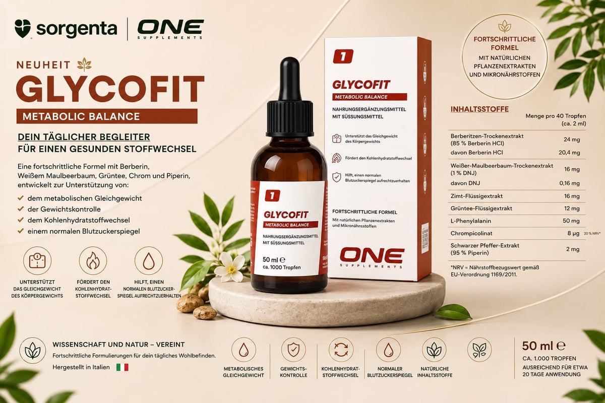 🍃 GLYCOFIT Tropfen 50 ml – Unterstützung für deinen Stoffwechsel & Blutzucker* 💚✨