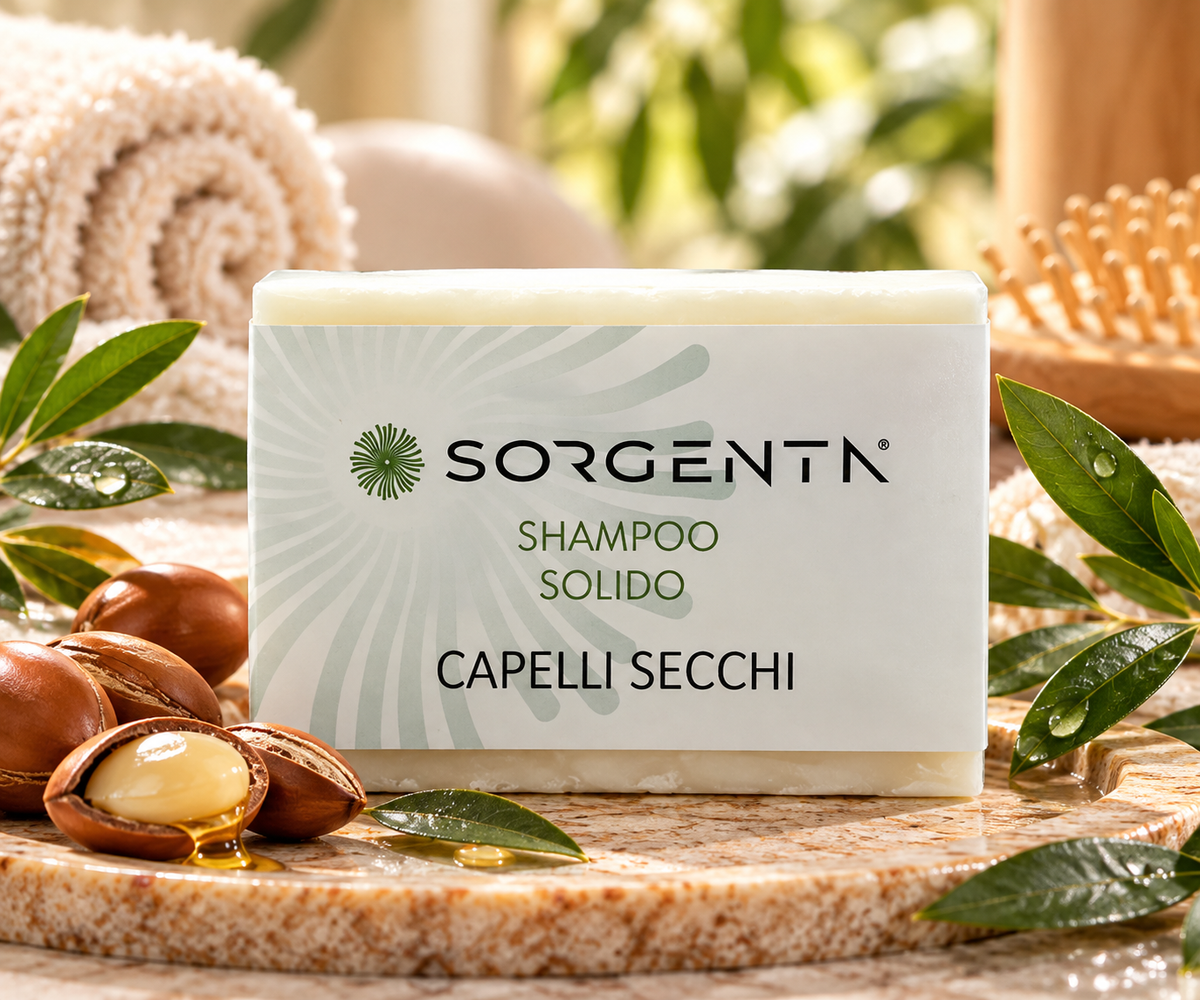 🌿🧴 Natürliches festes Shampoo für trockenes Haar – 65 g 🧴🌿