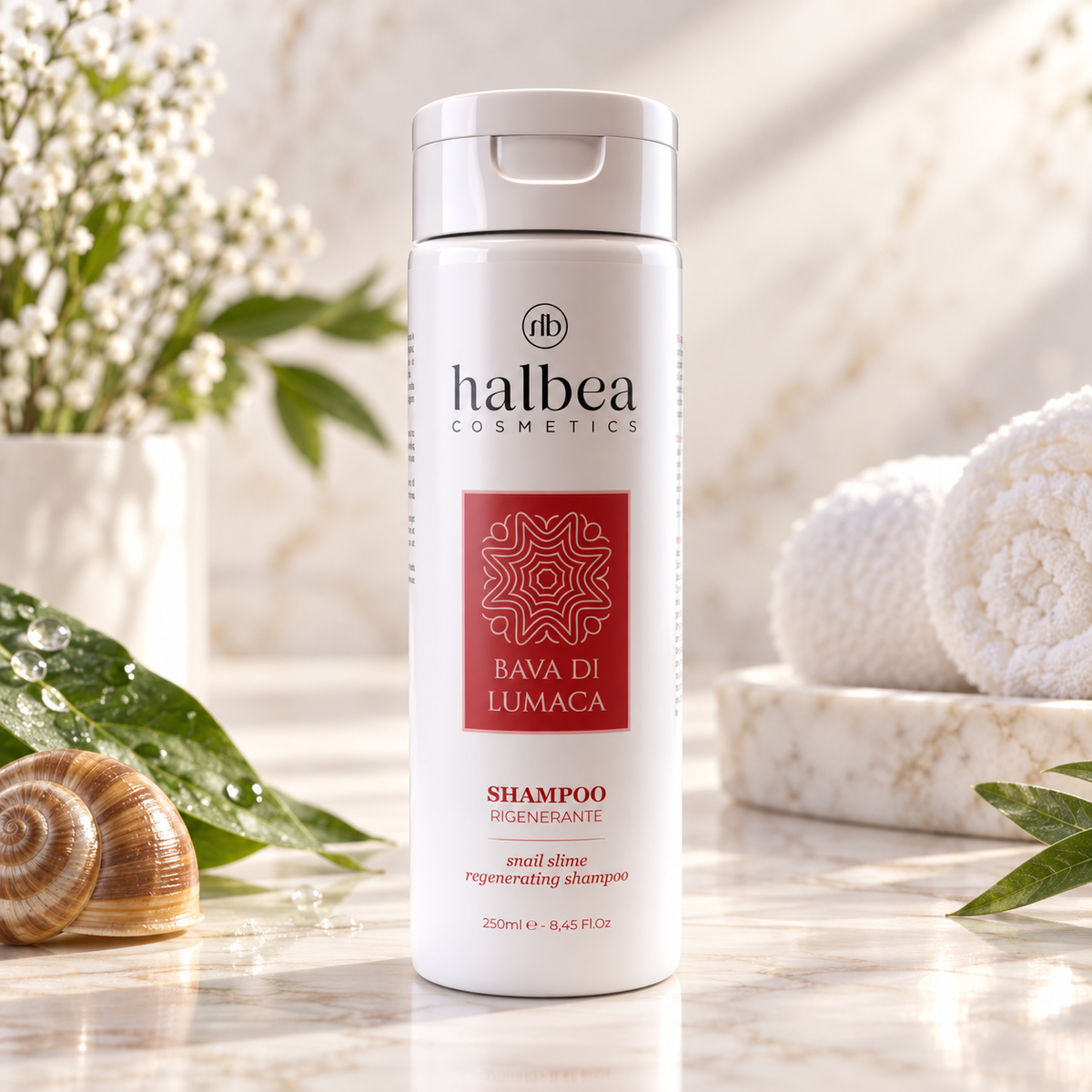 🐌✨ Regenerierendes Shampoo mit Schneckenschleim – 250 ml ✨🐌