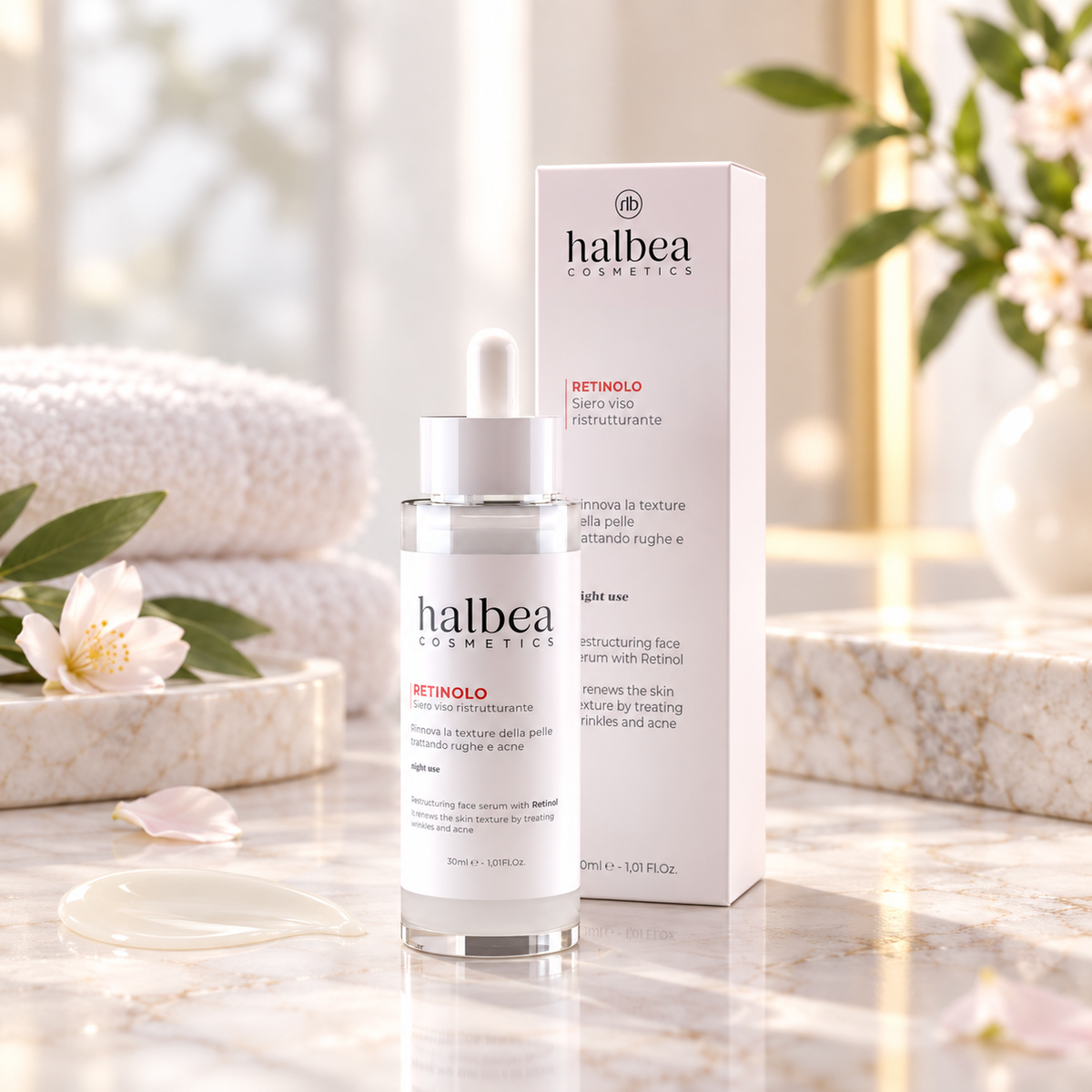✨💧 Restrukturierendes Gesichtsserum mit Retinol – 30 ml 💧✨