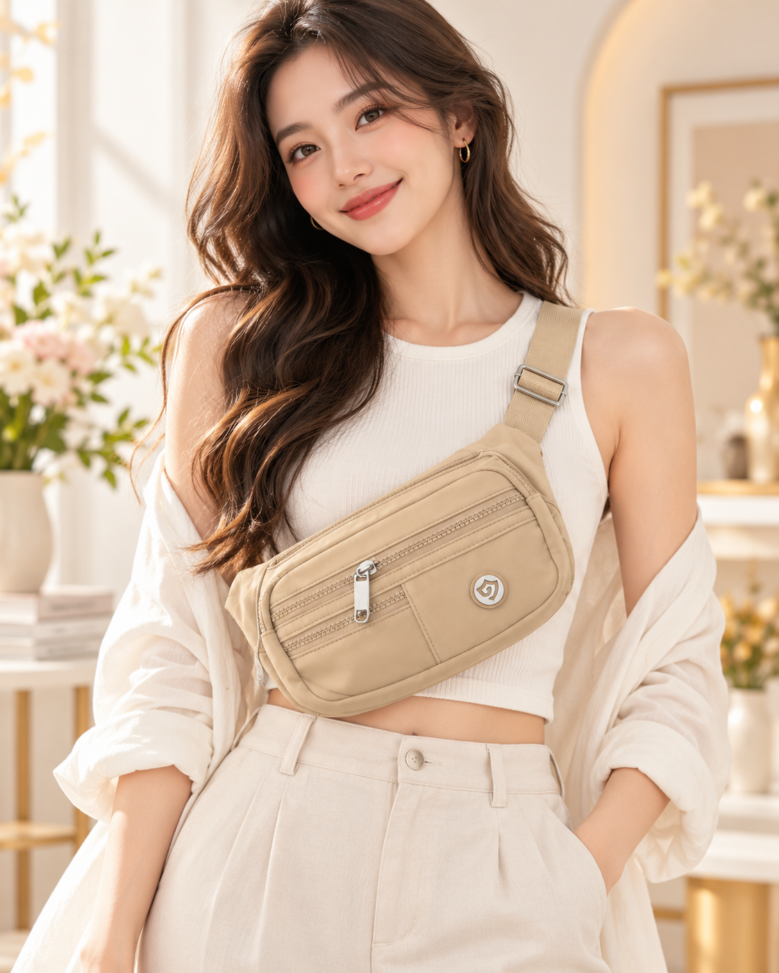 🎒✨ Bauchtasche / Crossbody Bag – praktisch, stylisch & wasserabweisend ✨🎒