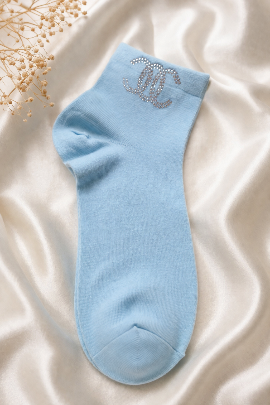 🧦✨ Damen Sneaker Socken – Strass Logo | Größe 38–41 | Mehrere Farben ✨🧦
