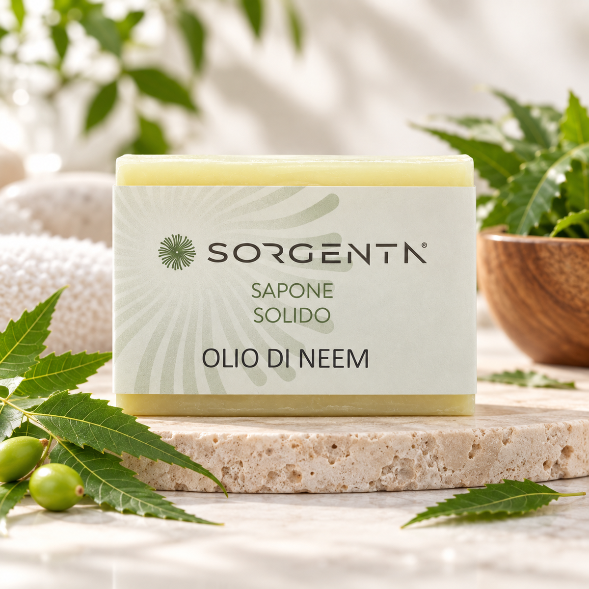 🌿🧼 Duftende natürliche Seife mit Neemöl – 100 g 🧼🌿