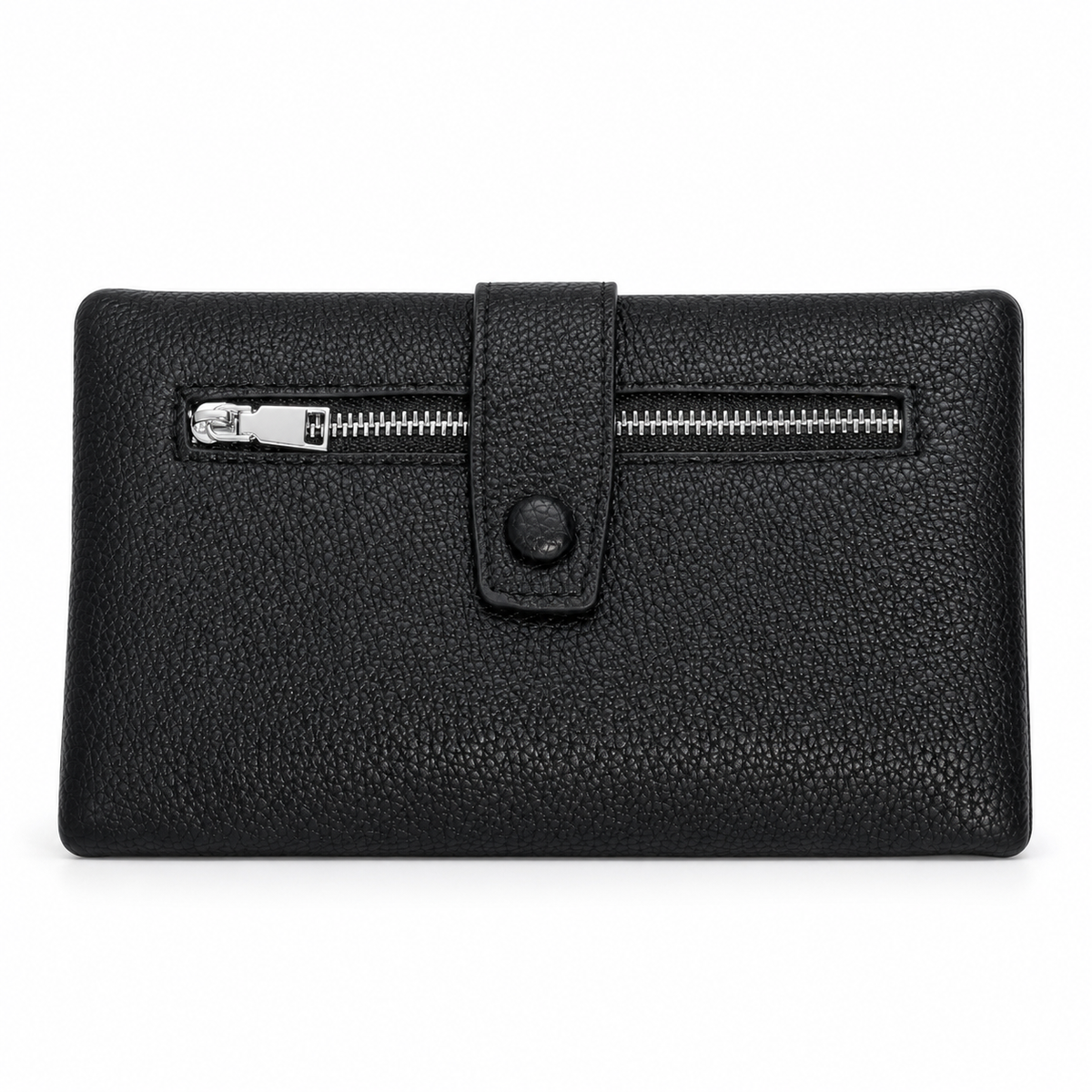 🖤 Stilvolles Damen-Portemonnaie 19,5 × 10 × 3 cm ✨ Soft & Weich | Viele Kartenfächer | Mit Handschlaufe 👛