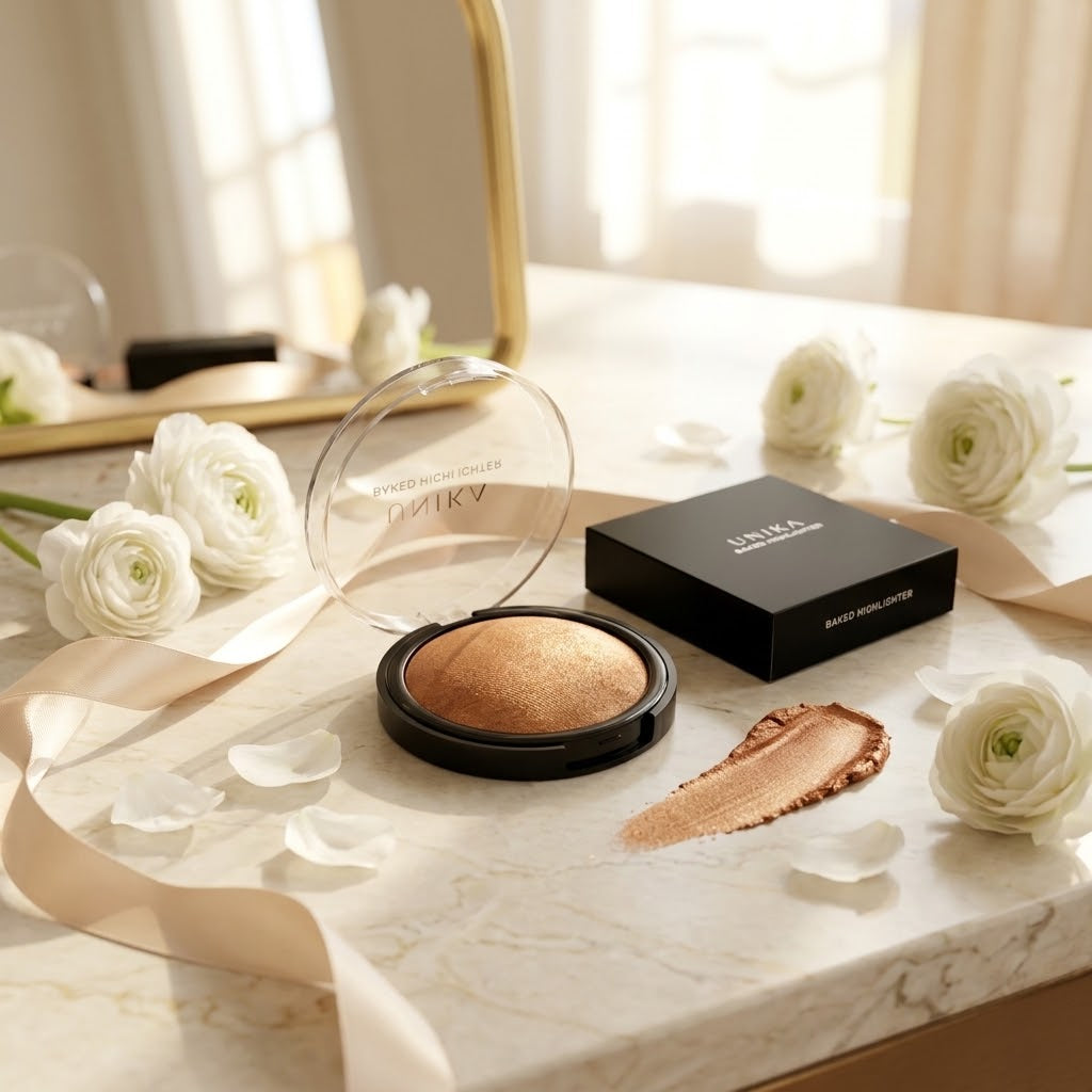 ✨🌟 UNIKA GEBACKENER HIGHLIGHTER – FARBTON 3 🌟✨